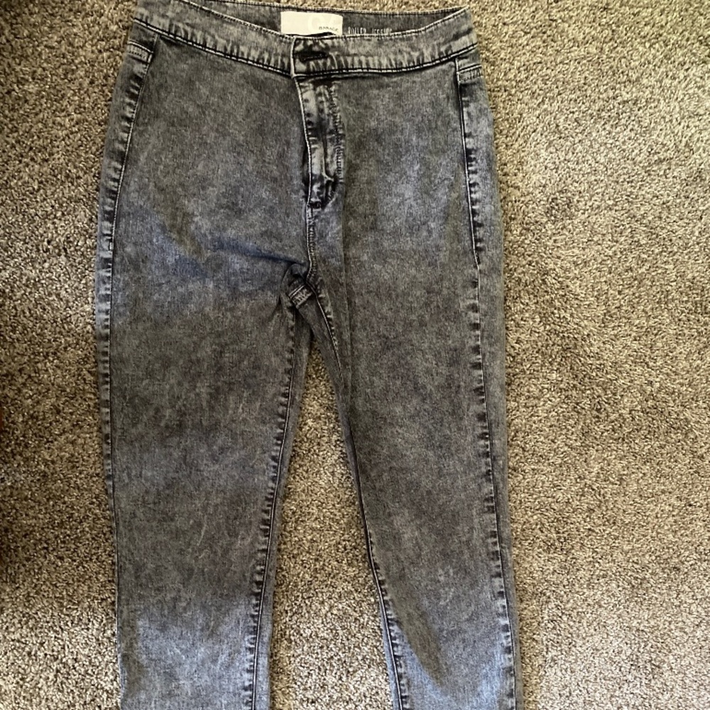 Long blackish grey jeans from Garage